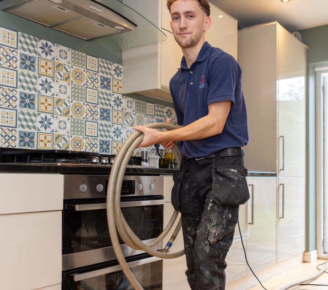 Gas boiler servicing